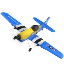 P51D Mustang Glider RC Plane KF602 with EPP Foam, Dual Motors, 20 Min Flight