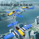 P51D Mustang Glider RC Plane KF602 with EPP Foam, Dual Motors, 20 Min Flight