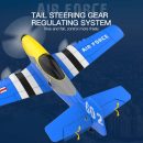 P51D Mustang Glider RC Plane KF602 with EPP Foam, Dual Motors, 20 Min Flight