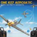 P51D RC Airplane with Mode 1 Transmitter | 4-Channel Brushless & XPilot Stabilizer