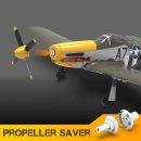 P51D RC Airplane with Mode 1 Transmitter | 4-Channel Brushless & XPilot Stabilizer
