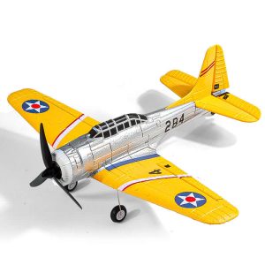 QF012 SBD Dauntless 4CH Brushless RC Warplane with Gyro & One-Key Stunts