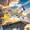 QF012 SBD Dauntless 4CH Brushless RC Warplane with Gyro & One-Key Stunts