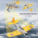 QF012 SBD Dauntless 4CH Brushless RC Warplane with Gyro & One-Key Stunts