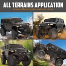 RACENT RCS24 1/24 4WD All-Terrain RC Monster Truck with LED