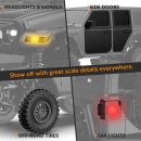 RACENT RCS24 1/24 4WD All-Terrain RC Monster Truck with LED