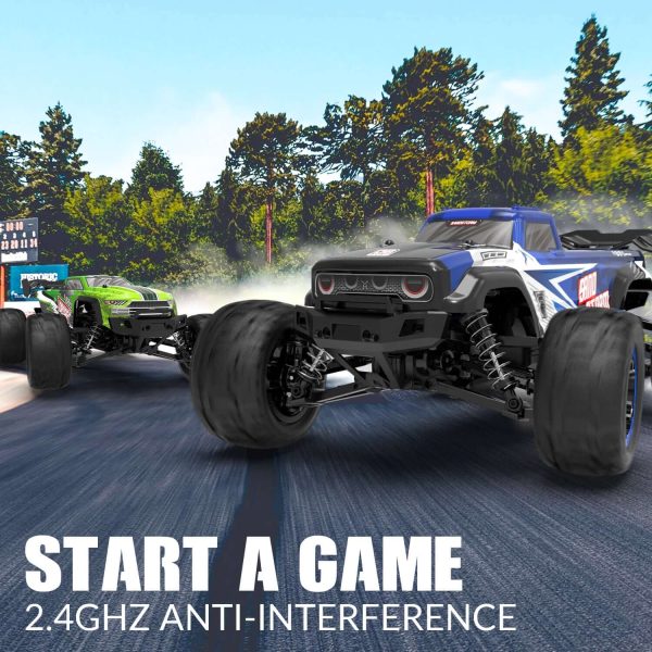 RACENT SandStorm 1/16 High-Speed RC Truck, 40km/h Fast Off-Road Car - Image 2