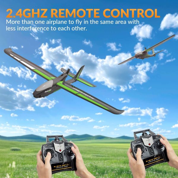 Ranger 600 RC Airplane - 4-Channel, 40 Min Flight, Dual Batteries, Beginner Friendly - Image 3