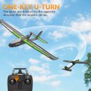 Ranger 600 RC Airplane - 4-Channel, 40 Min Flight, Dual Batteries, Beginner Friendly
