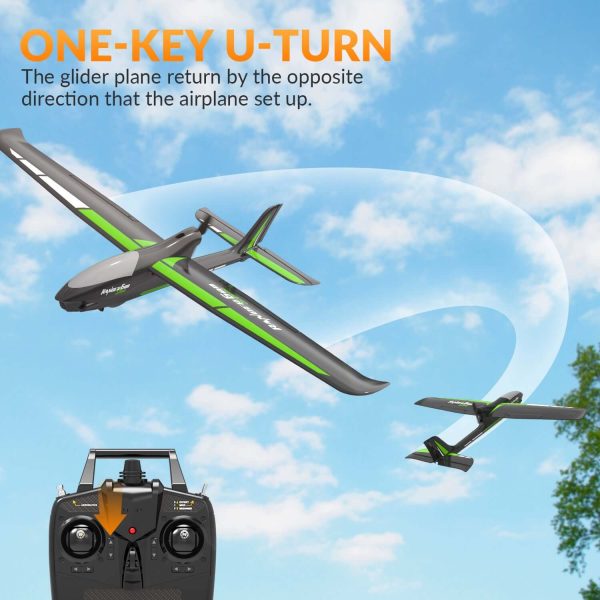 Ranger 600 RC Airplane - 4-Channel, 40 Min Flight, Dual Batteries, Beginner Friendly - Image 4
