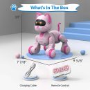 STEMTRON Programmable Robot Cat - Interactive, Remote Control, Music & Dance