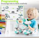 STEMTRON Programmable Robot Dog Toy - Dancing, Remote Control, 3 Colors