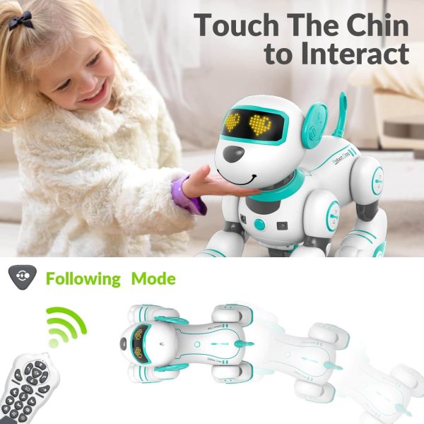 STEMTRON Programmable Robot Dog Toy - Dancing, Remote Control, 3 Colors - Image 4