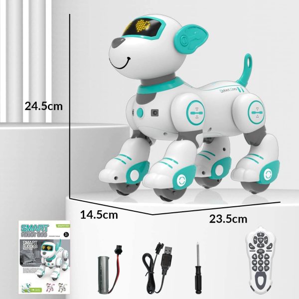 STEMTRON Programmable Robot Dog Toy - Dancing, Remote Control, 3 Colors - Image 7