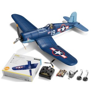 Volantex F4U Corsair 500mm Brushless Warbird RC Plane, RTF, 2S/3S Power Support