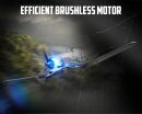 Volantex F4U Corsair 500mm Brushless Warbird RC Plane, RTF, 2S/3S Power Support