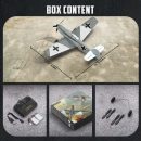 Volantex RC BF109 E 3CH RTF w/ Gyro, EPP, Grey, Beginner-Friendly