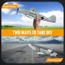 Volantex RC BF109 E 3CH RTF w/ Gyro, EPP, Grey, Beginner-Friendly