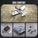 Volantex RC P51D 3CH RTF Airplane with Gyro – Beginner-Friendly RC Plane