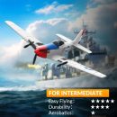 Volantex RC P51D 3CH RTF Airplane with Gyro – Beginner-Friendly RC Plane