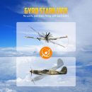 Volantex RC Spitfire 3CH RTF EPP Plane w/ Gyro 2.4Ghz, Perfect for Kids/Beginner