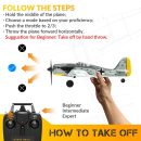 VOLANTEXRC FW190 4CH PNP – Without Radio, Battery & Charger Included