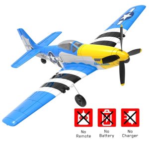 VOLANTEXRC P-51D Mustang PNP – Without Radio, Battery & Charger for Easy Setup