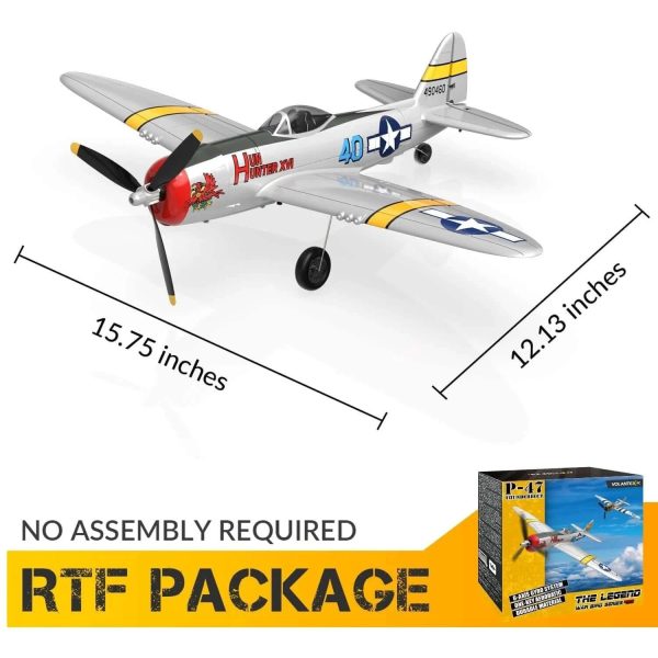 VOLANTEXRC P47 4CH PNP – Without Radio, Battery & Charger Included - Image 4