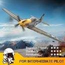 VolantexRC P51D 500mm 4CH RC Airplane, Brushless Motor, XPilot, 3S 400mAh