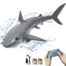 VOLANTEXRC RC Shark Toy 2.4GHz, Remote Control Boat for Kids, Pool & Lake Fun
