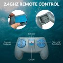 VOLANTEXRC RC Shark Toy 2.4GHz, Remote Control Boat for Kids, Pool & Lake Fun