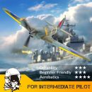 VOLANTEXRC Spitfire 4CH PNP (Blue) – Without Radio, Battery & Charger Included