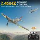 VOLANTEXRC Spitfire 4CH PNP (Blue) – Without Radio, Battery & Charger Included