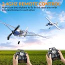 VolantexRC Sport Cub 500mm 4-Channel RC Trainer Airplane with Gyro, Easy Fly
