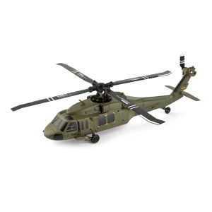Wltoys K170 UH-60L 2.4GHz 4CH Brushless Military RC Helicopter RTF, 6-Axis Gyro