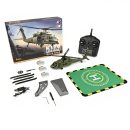 Wltoys K170 UH-60L 2.4GHz 4CH Brushless Military RC Helicopter RTF, 6-Axis Gyro