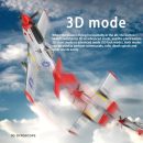 Wltoys XK A280 RC Plane P51D, 3D/6G LED, 2.4GHz, Brushless Motor, 560mm Wing