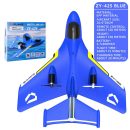 ZY-425 RC Aircraft: Durable All-Terrain Water, Land, Air Plane with LED Lights