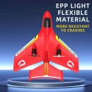ZY-425 RC Aircraft: Durable All-Terrain Water, Land, Air Plane with LED Lights