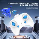 ZY-425 RC Aircraft: Durable All-Terrain Water, Land, Air Plane with LED Lights