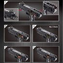 478pcs MAC-10 Submachine Gun Blocks | Kidstoylover