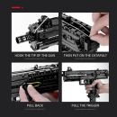 478pcs MAC-10 Submachine Gun Blocks | Kidstoylover