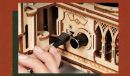 Crank Classic Gramophone Kit | Kidstoylover - DIY Wooden Assembly Toy