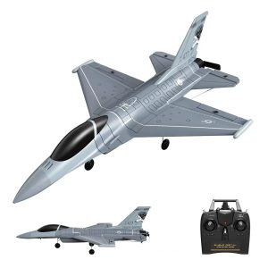 F16 Hawk 4CH RC Airplane for Kids - Easy Fly with Xpilot Stabilizer & Aerobatics