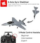 F16 Hawk 4CH RC Airplane for Kids - Easy Fly with Xpilot Stabilizer & Aerobatics