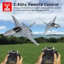 F16 Hawk 4CH RC Airplane for Kids - Easy Fly with Xpilot Stabilizer & Aerobatics