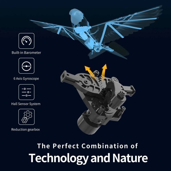 Go Go Bird Eagle: Upgraded RC Flying Eagle with Smart Bionic Flapping Wings - Image 2