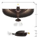 Go Go Bird Eagle: Upgraded RC Flying Eagle with Smart Bionic Flapping Wings