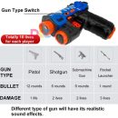 Kids' Laser Strike Set: Infrared Battle Toy Guns for Indoor/Outdoor Fun