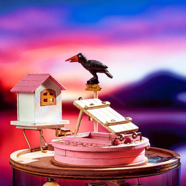 Kidstoylover Robotime DS003 Secluded Neighbour Dollhouse Kit - Image 3